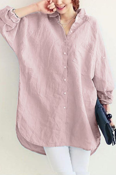 Camicia di Lino Taglio Ampio