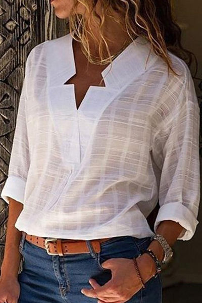 Camicia a Tunica Semi trasparente